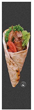 GRIPTAPE Kebab 22,9 x 84,9 cm Macba Life Sheet Skateboard-Griffband, für Erwachsene, Unisex, Mehrfarbig, 9,00