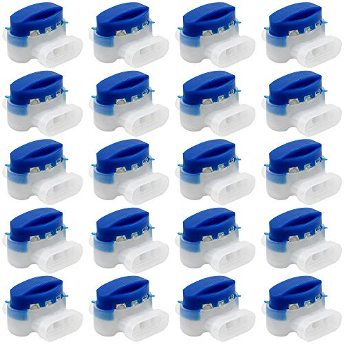 DXLing 20 Pezzi Connettore Gel per Cavo Riempito di Gel di Resina Connettore del cavo per Automower Connettori per Cavo Perimetrale Connettore cavo 314 Connettore Impermeabile per Robot Automower