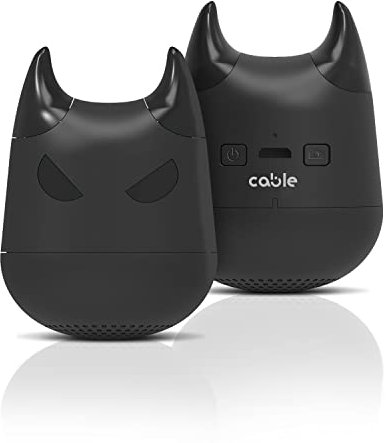 Cable Technologies Mini Speaker Powerful Animal Shape Wireless Bluetooth Pocket Speaker, Portable Speaker built-in microphone, hands-free button to take selfie, remote control camera