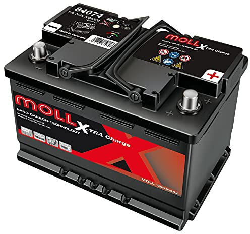 MOLL 84070 XTRA Charge Starterbatterie 12V 70Ah