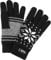 normani Strick Fingerhandschuhe mit Thinsulatefütterung Winterhandschuhe Farbe Norweger/Schwarz Größe XL