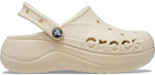 Crocs Baya Platform Clog Winter White Size 5 UK Women