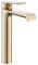 Rea HASS GOLD RUBINETTO LAVABO ALTO Miscelatore da bagno in ottone Rubinetto monocomando per lavabo caldo e freddo regolabile (Oro chiaro)