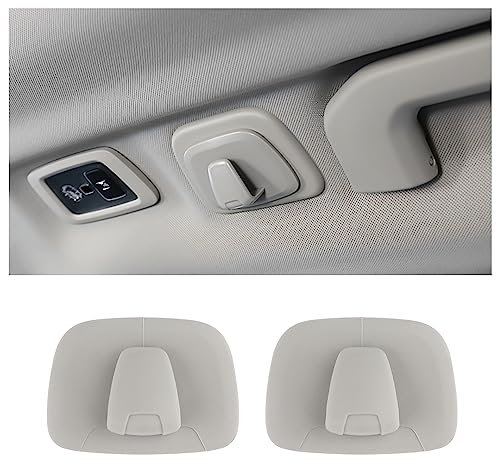 OFBAND 2 ganci per tetto auto, ganci per borse e borse compatibili con Volvo XC40 XC60 XC90 S60 S90 V60 V90, ganci essenziali per appendere vestiti, borse, ombrelli (grigio, 2 pezzi)