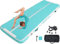 Air Turn Track Matte 2m 3m 4m 5m 10/20cm Dicke Turnen Matten Aufblasbar Gymnastikmatte Rutschfest Sportmatte für Zuhause/Training/Tumbling/Yoga/Outdoor/Fitness (Grün, 5m20)