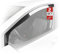 WALSER Premium Auto Windabweiser für Ford Focus III/Focus III Turnier 07/2010-2020, Passform Regenabweiser Set für Fahrer- und Beifahrerseite, Auto Windabweiser 2 STK.