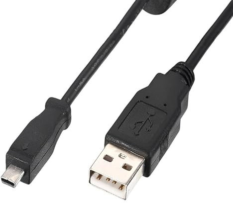 Camulti U8 4' U-8 Data Transfer and Charger(Depends on Camera Model) USB Cable Cord Compatible with Kodak Easyshare Digital Cameras C643 C603 Z700 Z710 Z1085 Z1275 Z1285 M320 M340 M341 M380 CD40 4MP