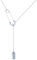 feilok 925 Sterling Silber Pin Halskette für Damen Luck Hip Pop Damen Kette mit Anhänger für Mädchen