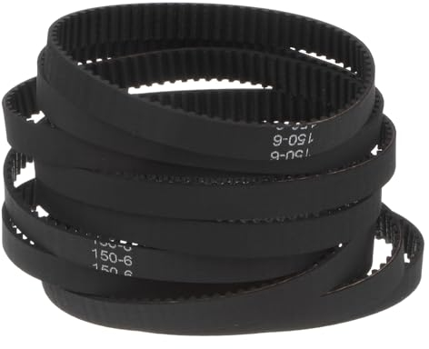 QUARKZMAN 10Stk 2GT Zahnriemen Gürtel Geschlossene Schleife Gummibänder 150-2GT-6 6mm Breite x 150mm Länge 3D Drucker Zahnriemen