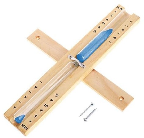 CENMEN Sanduhr, Wandmontage, , Sanduhr, Sanduhr, 15 Minuten, Sand, wiederverwendbar