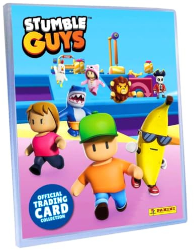 Panini Stumble Guys Karten Serie 1 - Sammelkarten Trading Cards (2024) - 1 Sammelmappe