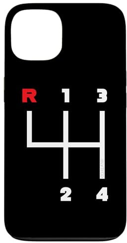 iPhone 13 Manual Transmission Gear Shifter Pattern (4 Speed) Case