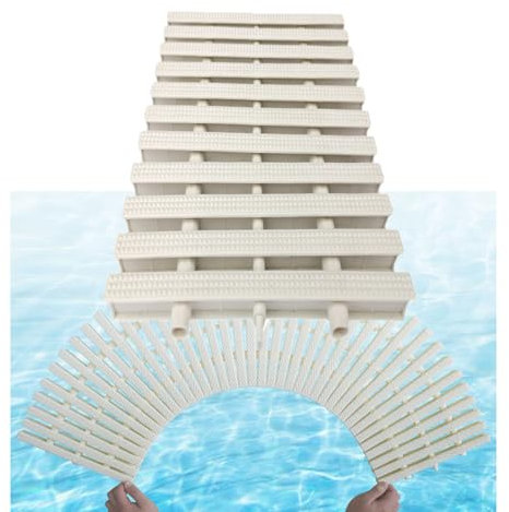 Rejilla De Desbordamiento De Drenaje De Piscina ABS, Rejilla De Drenaje De Drenaje De Ducha, Empalme De Tres Orificios Rejilla De Desbordamiento De Ángulo De 90 ° Drenaje De Agua Interior Y Exterior(1