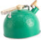 COLLBATH Hervidor de Agua Hervida con Silbato para Té 2 5 L Color Verde Menta Resistente Hervidor de Acero Inoxidable para El Hogar