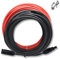 KUBOWAI Rallonge de Câble Solaire, 4 mm² 1/3/5/10/15/20 m, Câble Solaire Photovoltaïque, Câble de Connexion, Applicable Fiche Solaire, Classe de Tension 1500 V, Fiche étanche IP68 (4 mm²/20 m)