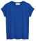 ARMEDANGELS Damen T-Shirt aus Bio-Baumwolle IDAARA T-Shirt Loose Fit Lapis Blue