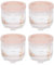 YöL Pack of 4 710ml Stackable Dry Food Storage Canisters Tub Kitchen Container Freezer Safe