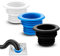 Giantree 3Pcs Drain Pipe Hose, Silicone Plug Sewer Seal Ring, for Washing Universal Fit Drain Hose Machine Laundry Room Bathroom Bathtub Kitchen Cleaning Tools