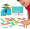 Generisch Balance Toy Stacking Game, Holzstapelspielzeug - Elefantenbausteine Stapelspiel - Spaß und kreatives frühes Bildungsspielzeug für Park, Freien, Zuhause, Schule, Reisen