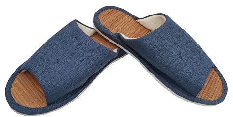 Defonseca Ciabatte Zen, Pantofole Uomo Estive con Fondo in Legno, Ciabatta Antiscivolo da Casa per Estate (Blu, Sistema Taglie Calzature EU, Adulto, Uomo, Numero (range), Media, 42, 43)