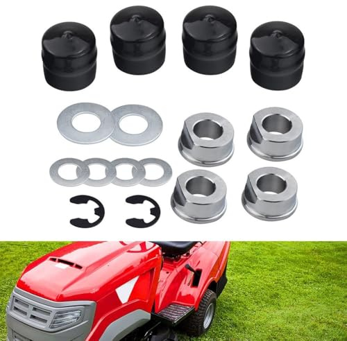 532009040 Wheel Bearing Kit for Lawn Mowers Includes Bearings, Washers, and Clips for Installation
