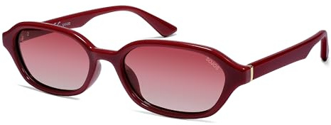 SOJOS Rechteckige Schmale Polarisierte Sonnenbrille Damen Sunglasses | Retro Y2K Brille UV400 Schutz Geeignet für Breite Gesichter SJ2629