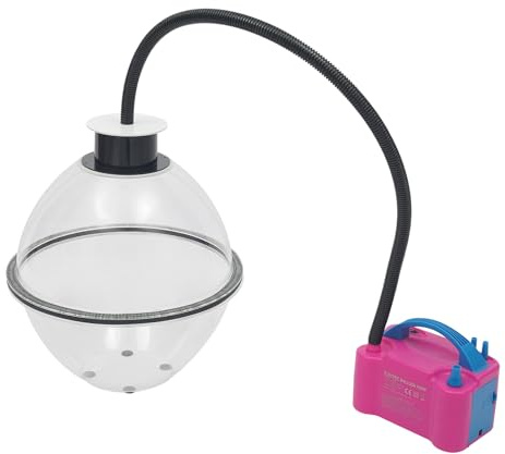 Ballonfüllmaschine, 600W Ballonpumpe Elektrisch Portable Luftballonpumpe Kit, Ballonfüller-Set für Ballonsträuße Hochzeiten Weihnachten Geburtstage und mehr!
