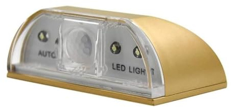 Wesafrae Motion Detector LED Intelligent Keyhole Light Lamp-Battery Operated Auto Sensor Door Lock with 4 LEDs