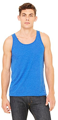 Bella Canvas Unisex Jersey Tank - TRUE ROYAL TRBLN - S (US)