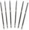 FEITA Soldering Iron Tips T12 Electrical Solder Tip Kits for Micro Electric Soldering Station, Small Pencil Soldering Iron, Mini Solder Pen Accessory (T15-D08/D12/D16/D24/D4/D52, 6-Piece)
