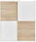 AVANTI TRENDSTORE - Victoria - Armadio con Ante scorrevoli in Legno Laminato, Molto spazioso, Disponibile in Diversi Colori. Dimensioni: Lap 170x196x60 cm (Marrone Chiaro - Bianco)
