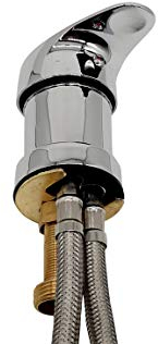 Rubinetto da parrucchiere con valvola per lavabo, shampoo e sedia (80 cm)