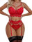 Lucyme Sexy Kleidung Damen Sexy Dessous Set Sexy Dessous Für Sex Sexy Dessous Damen Für Sexy Sexy Dessous Damen Für Frauenen Sexy Damen Unterwäsche Erotisch Sexy Damen Dessous Set Rot L