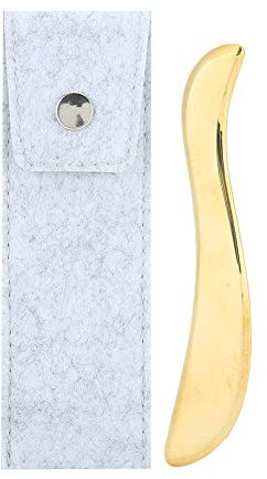 Ruiqas Messing Gua Sha Schaber Werkzeug, Ganzkörper Cellulite Lymphdrainage Massagegerät für Beine, Rücken, Gesicht, Nacken,Muskelentspannung, Schmerzlinderung