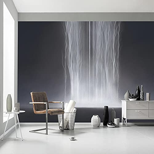 YABAOST Papier Peint Photo 3D Optique 380X360Cm Trompe L Oeil | Déco Mural Tableaux Muraux Photo Cascade Nature Paysage Mural Décor Motif Poster Géant Stickers Muraux Optique Fond Effet