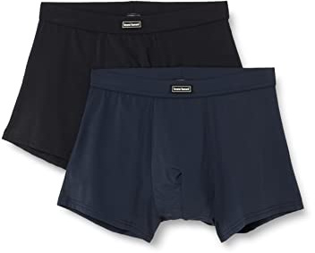 Bruno banani Herren Short 2pack Micro Simply Retroshorts (2er Pack)