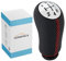 DOMENICA 5 Velocidades Pomo Palanca de Cambios Cuero Compatible de Renault Clio 3 Clio 4 Megane 2 Scenic 2 Laguna 2 Dacia Modus Kangoo (Rojo)