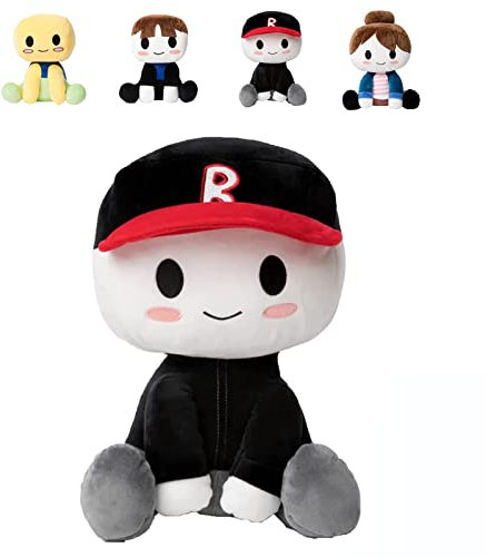 HOFFTI Blox Buddies Noob Buddy Plush Toys, Roblox Plushies for Fans Kids Birthday Gifts