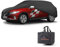 WALSER Premium Abdeckung Auto Indoor Stretch Plus Qualitätssieger Sehr Gut* Autoabdeckung Winter Autogarage Abdeckung Autoplane Winter Autogarage Abdeckung Winter Abdeckplane SUV/Van Größe 8 schwarz