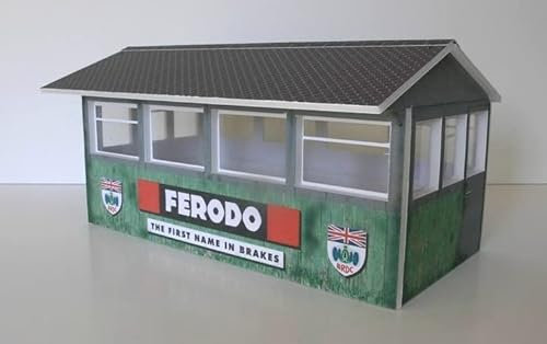 Greenhills MACC321 Schlitz-Auto-Gebaude, Silberstein-Presskasten-Set im Mastab 1:43