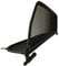 PureWind Windschott kompatibel mit Peugeot 206cc Baujahr 2000-2007 (Schwarz) – Windschott Universal mit Schnellverschluss ohne Tasche