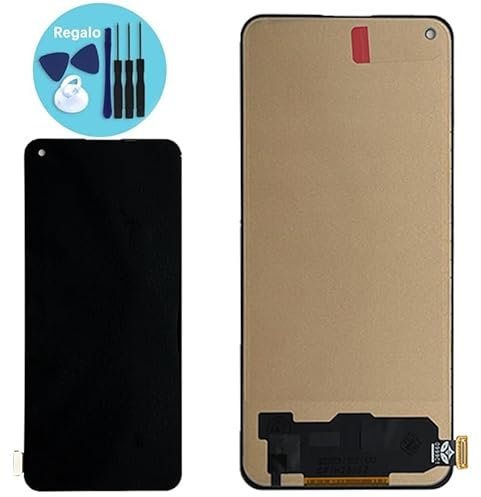 iYAiYO Incell - Pantalla digitalizadora táctil de repuesto compatible con Realme 8 Pro RMX3081, pantalla completa con herramientas, color negro