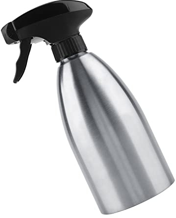 Qiilu strong spray bottle Aluminum Spray Bottles Grill-Sprühflasche für Smoker, Evo-Öl-Sprühflasche, 19 X 10 X 10 Edelstahl, Tragbares Grill-Öl-Sprühgerät für die Küche, Outdoor, Grill-Kochwerkzeug