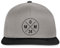 Spreadshirt Mom 2024 Snapback Cap, One Size, Graphit/Schwarz