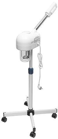 DSYOGX Máquina de pulverización en frío para cara, vaporizador facial 220V 750W 50Hz Sauna Facial vaporizadores con 4 ruedas universales utilizado en hogares, salones de belleza