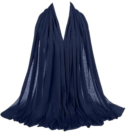 Damen Kopftuch im Ethno-Stil, Mehrzweck-Kopftuch, Schal, Mütze, Kopftuch, Schal, Mütze, navy, One size