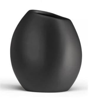 Cooee Design Lee Vase 18cm Black
