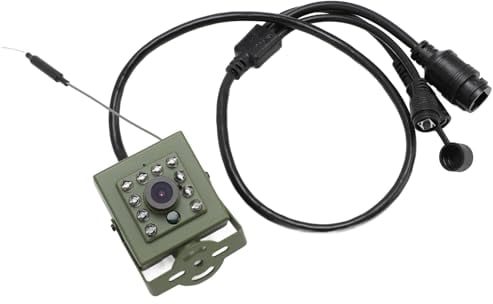 Gugxiom Indoor Outdoor Security Camera, Bird Box Camera with Night Vision, Outdoor WiFi Camera with Wide Angle Lens for IOS Android (IMX307 CMOS Sensor 2MP)