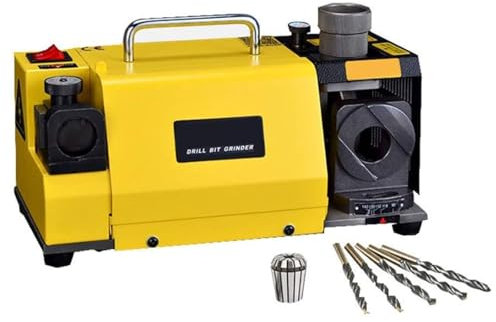Drill Bit Sharpener, Chisel, Drill Bit Electric Multi-Task Sharpener, 3-20mm Drill Bit Grinder Sharpener, 100°-135° Angle Adjustable, 18 Chucks,SDC