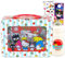 Sanrio - Juego de lonchera de lata de Hello Kitty y sus amigos, paquete de suministros escolares con lata de almuerzo Hello Kitty y amigos, botella de agua, calcomanías, más | Contenedor de almuerzo